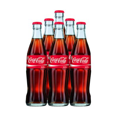 6 CocaCola 33 cl - 